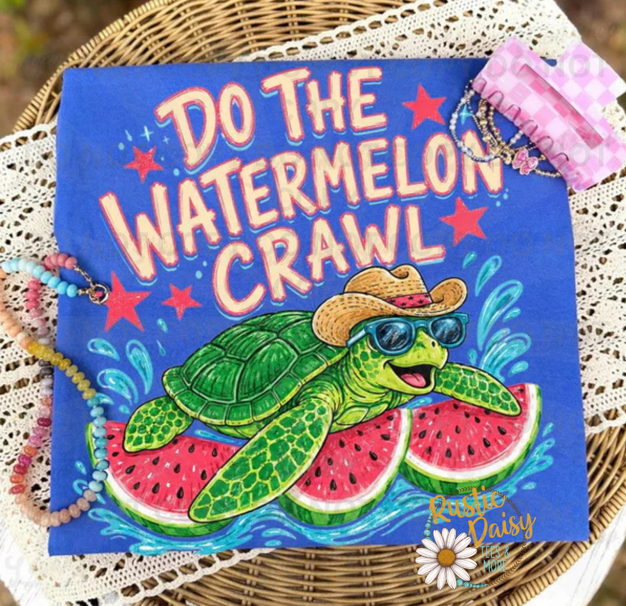 Do The Watermelon Crawl Turtle