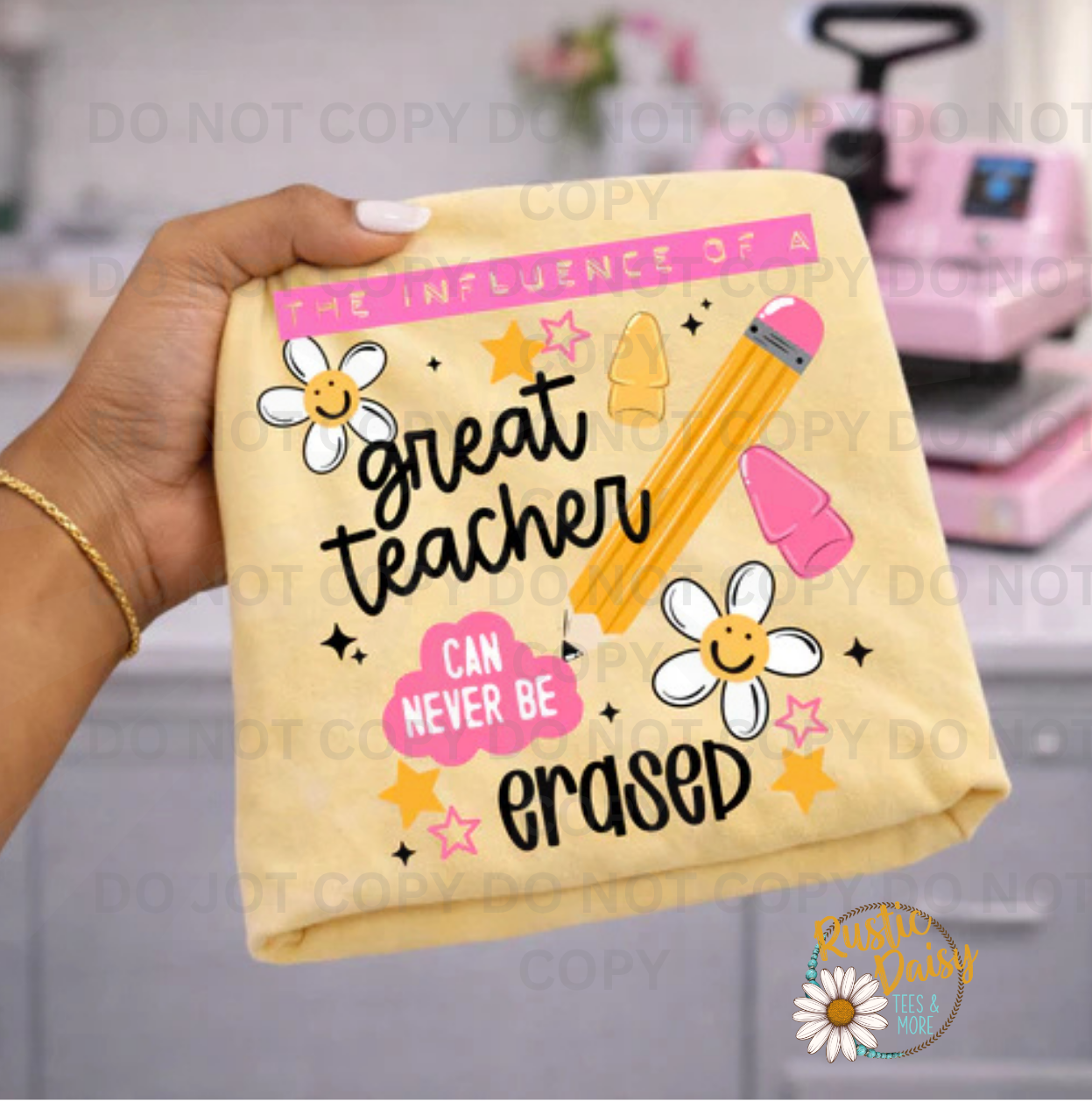 Influence Of A Great Teacher (Pink)