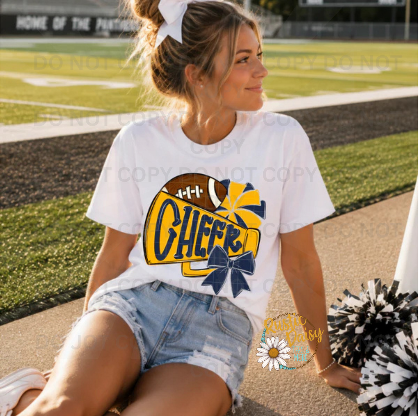 Navy & Gold Cheer