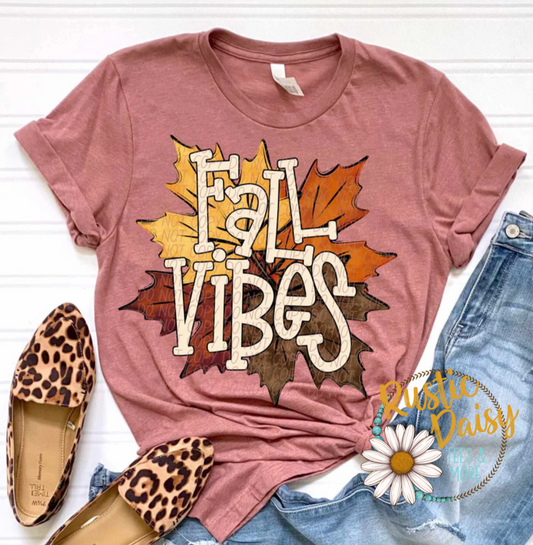 Fall Vibes with Leaves