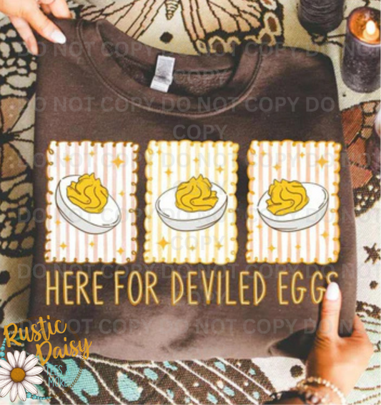 Here for Deviled Eggs