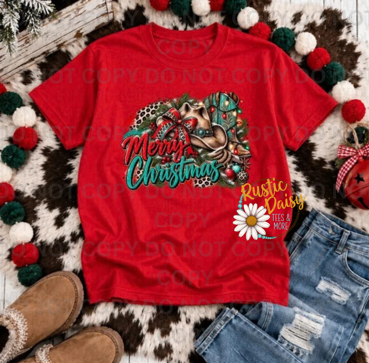 Merry Christmas Western