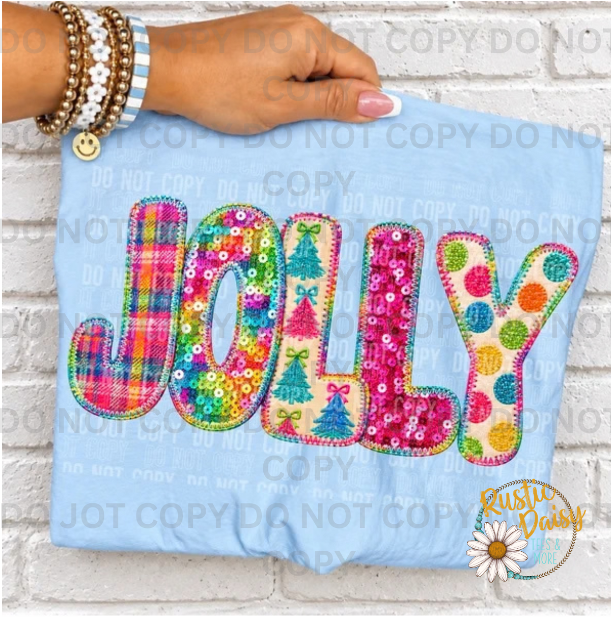 Jolly Bright Colored Faux Sequins