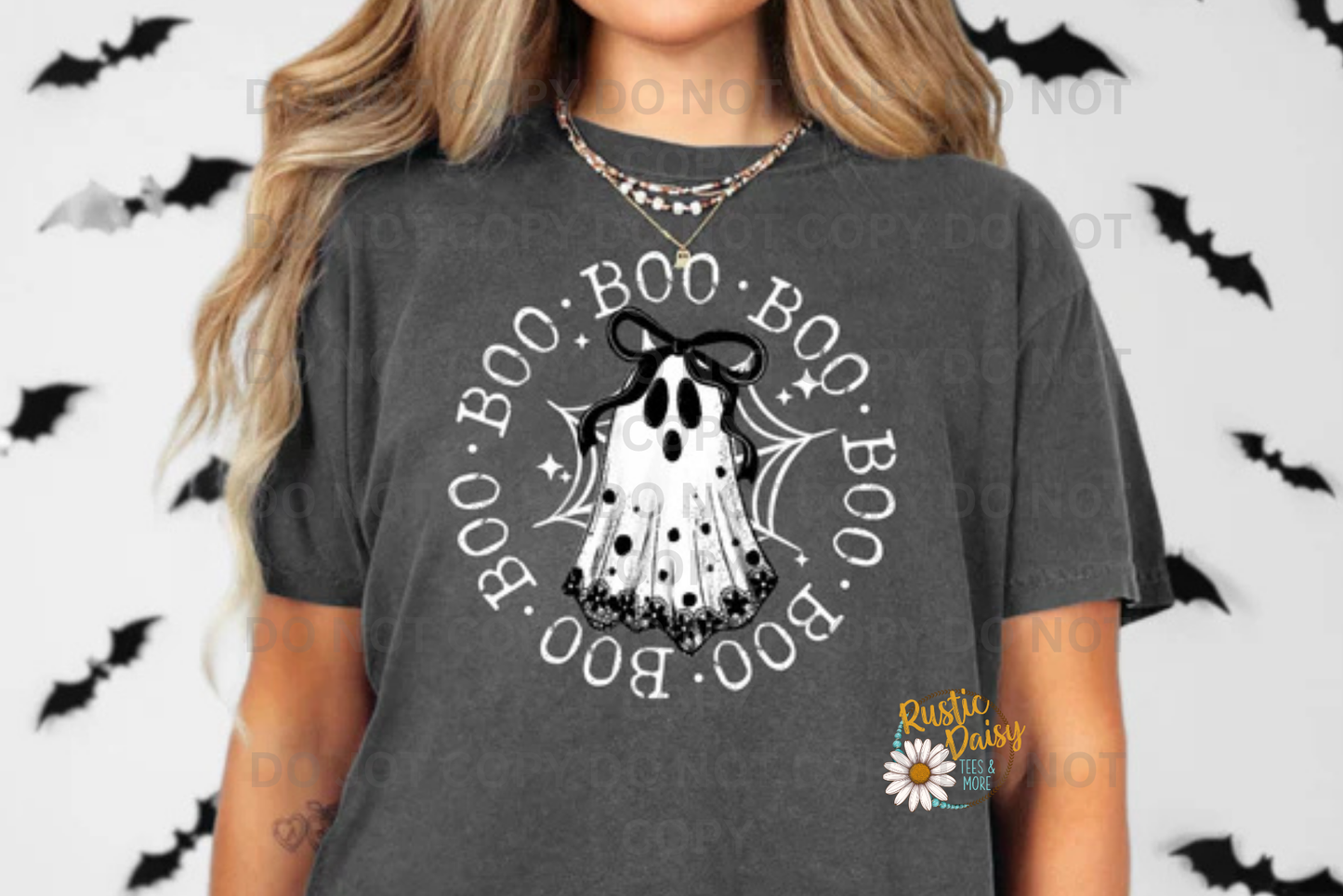 Boo Lace Ghost Circle (White)