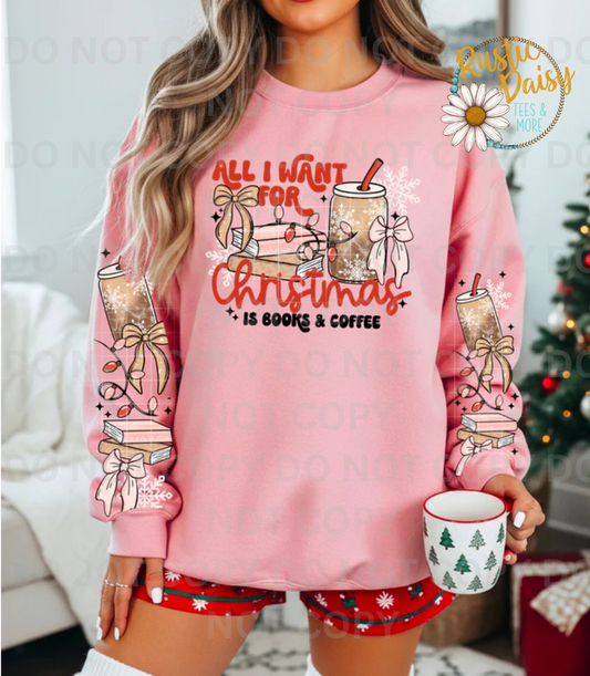 All I Want For Christmas Books & Coffee