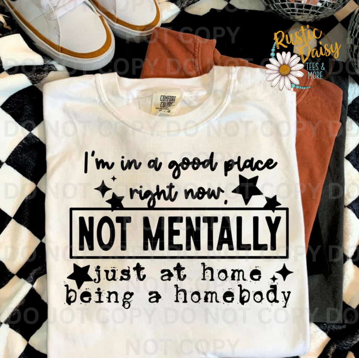 At Home Being A Homebody (Black)