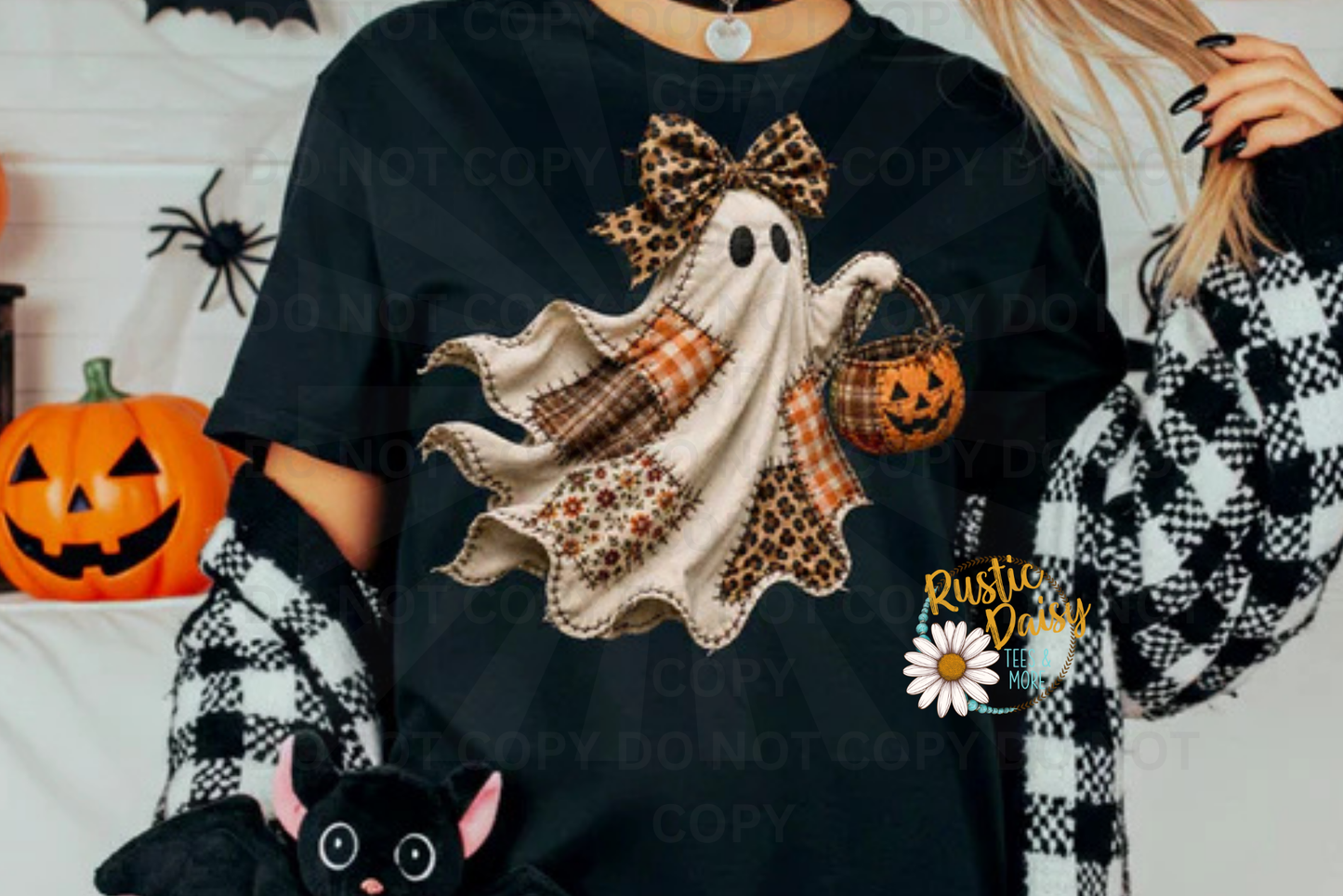 Flying Ghost With Leopard Bow