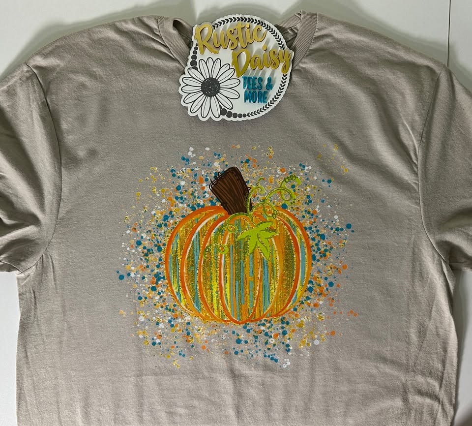 Pumpkin Splatter (Slate)