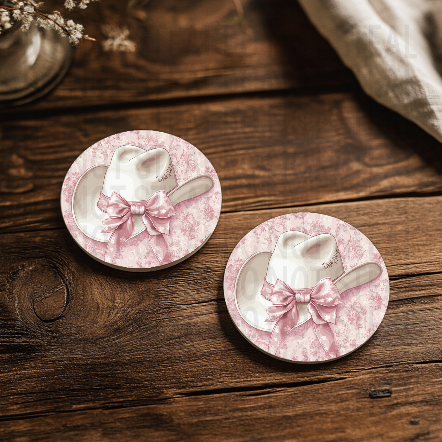 Ceramic Car Coasters