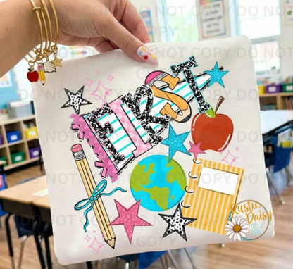 Back To School Pennant Grades Pre K- 5th