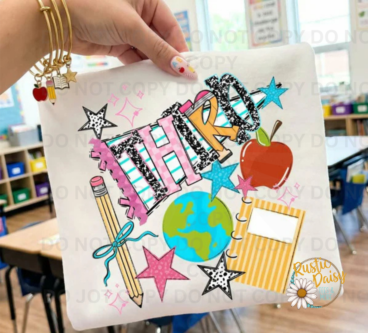 Back To School Pennant Grades Pre K- 5th
