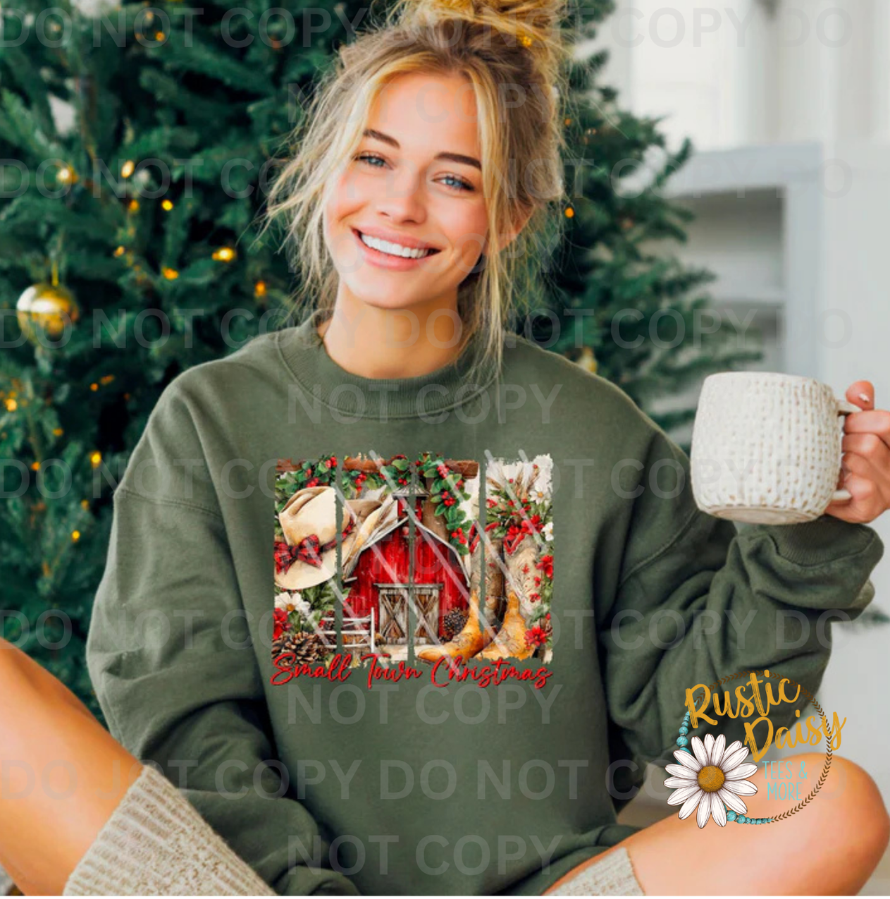 Small Town Christmas Barn