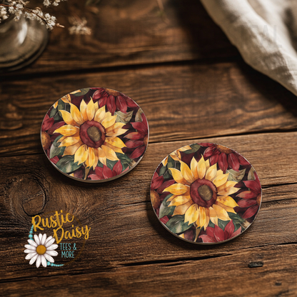 Ceramic Car Coasters