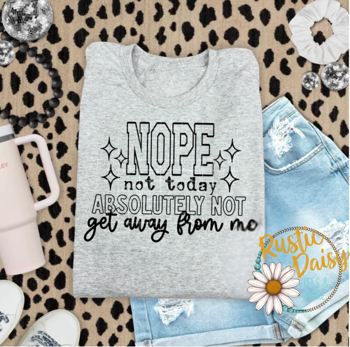 Nope Absolutely Not Single Color (Black)