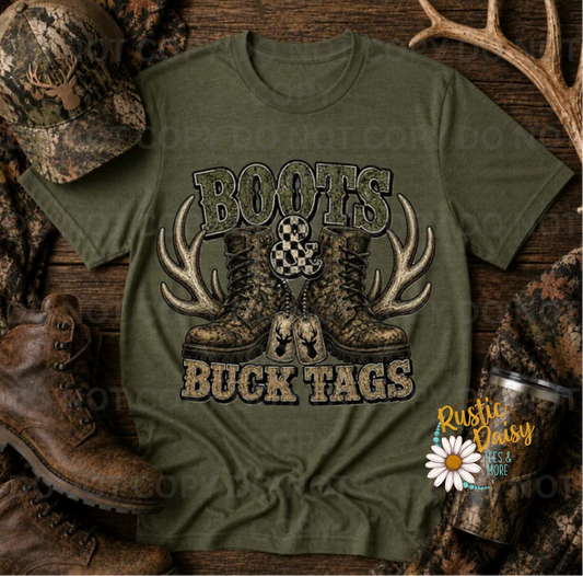 Boots & Buck Tags