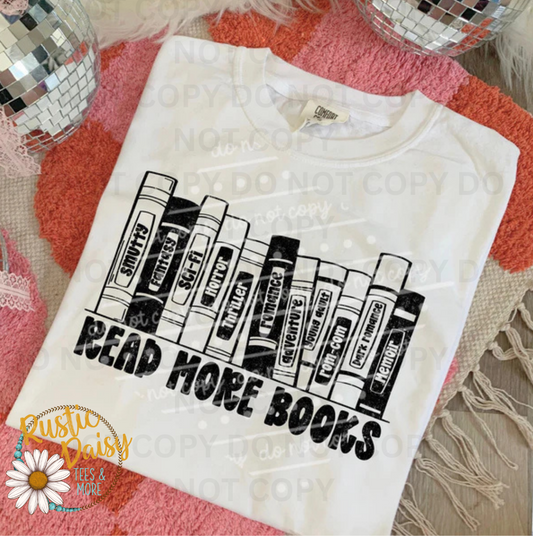 Read More Books (Black) Sweatshirt