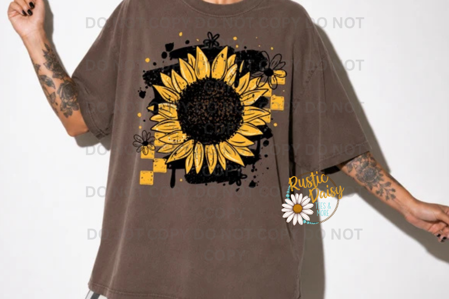 Grunge Sunflower
