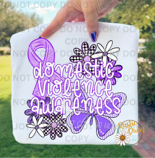 Domestic Violence Awareness Butterfly