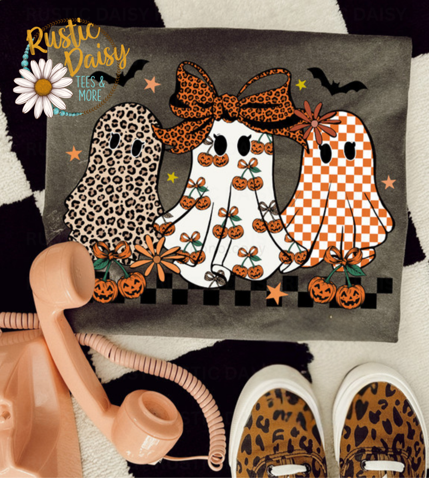 Ghost Trio Patterned