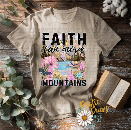 Faith Can Move Mountains Floral