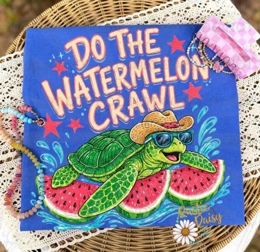 Do The Watermelon Crawl Turtle