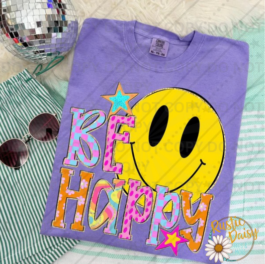 Be Happy Smiley Face
