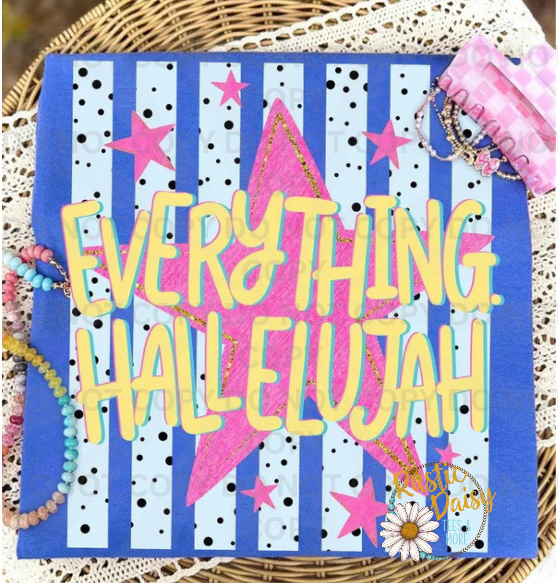 Everything Hallelujah Polka Dots