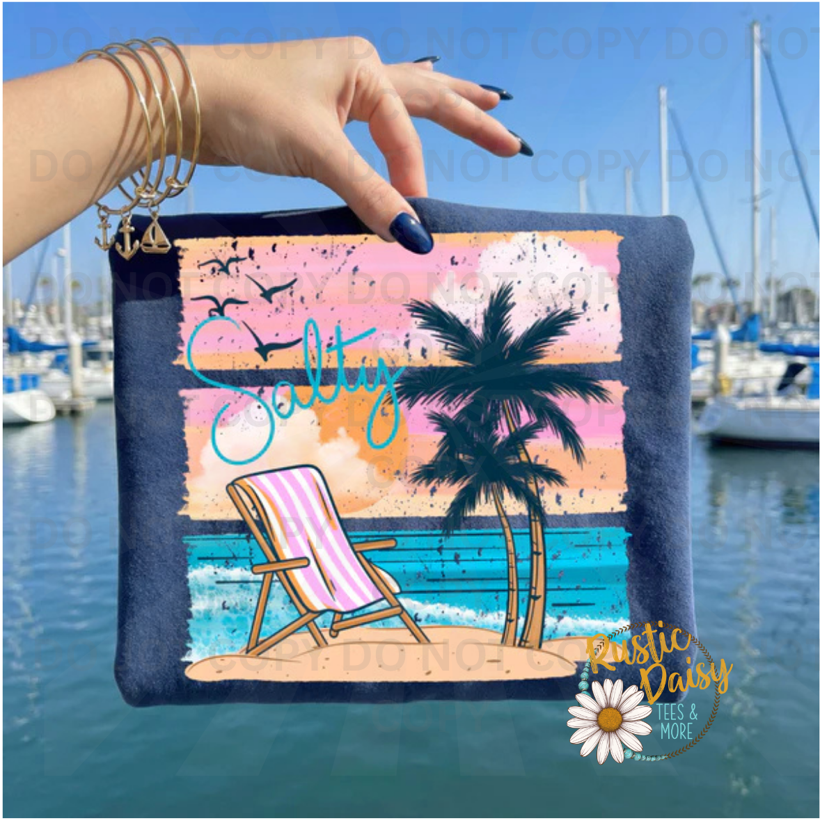 Salty Sunset Beach Chair