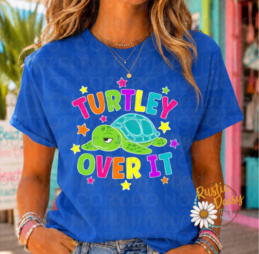 Turtley Over It
