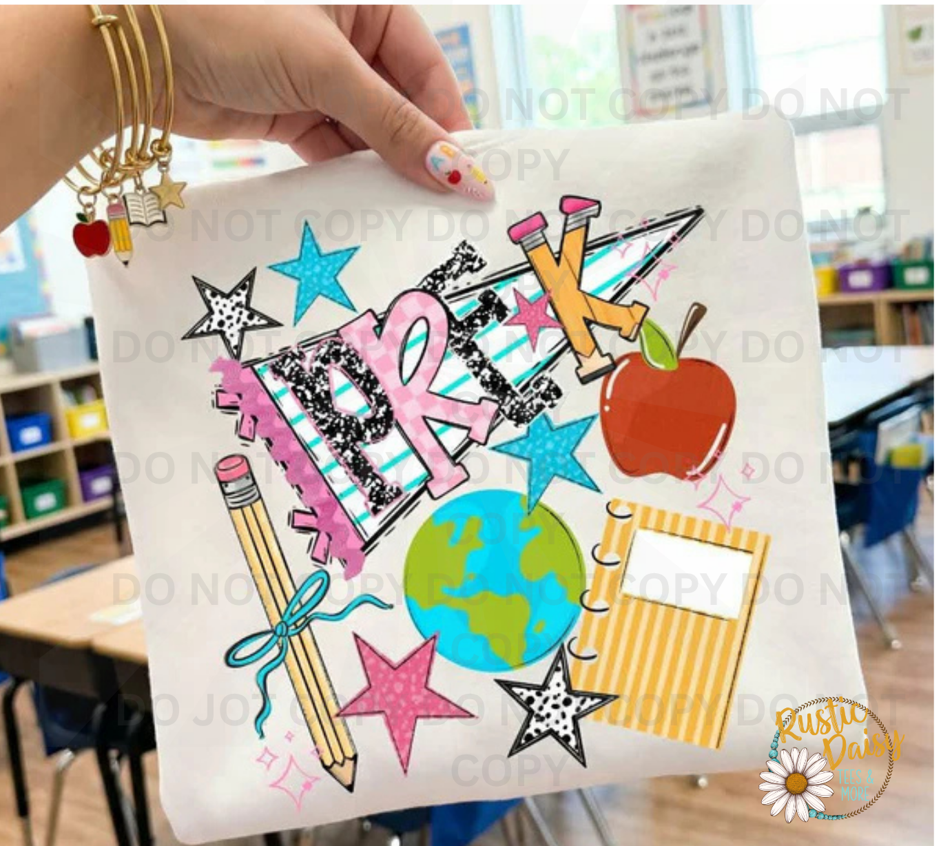 Pre-K Back To School Pennant
