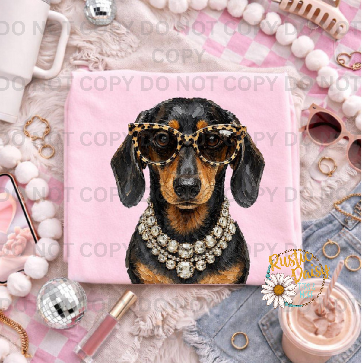 Glam Dachshund
