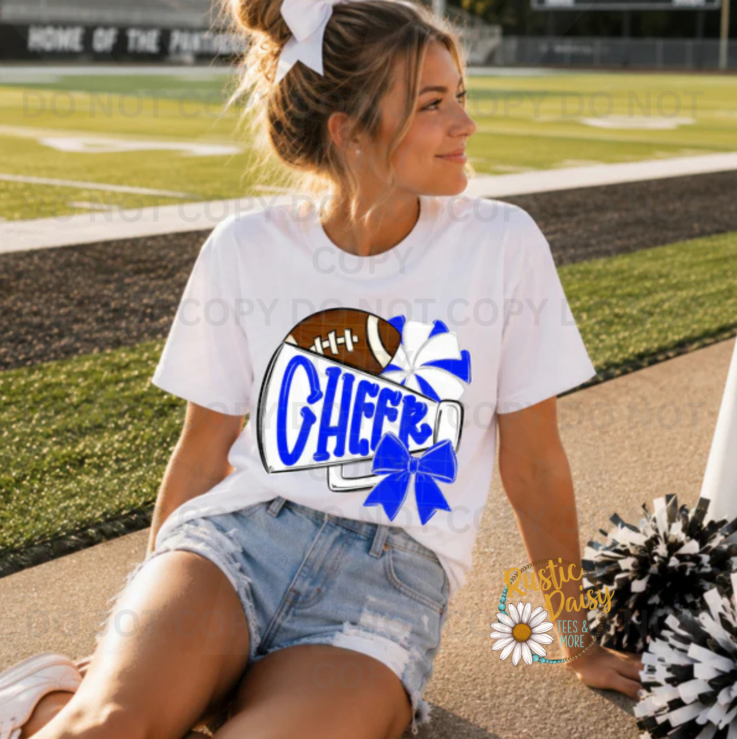 Blue & White Cheer