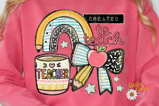 Created To Teach Teacher Collage