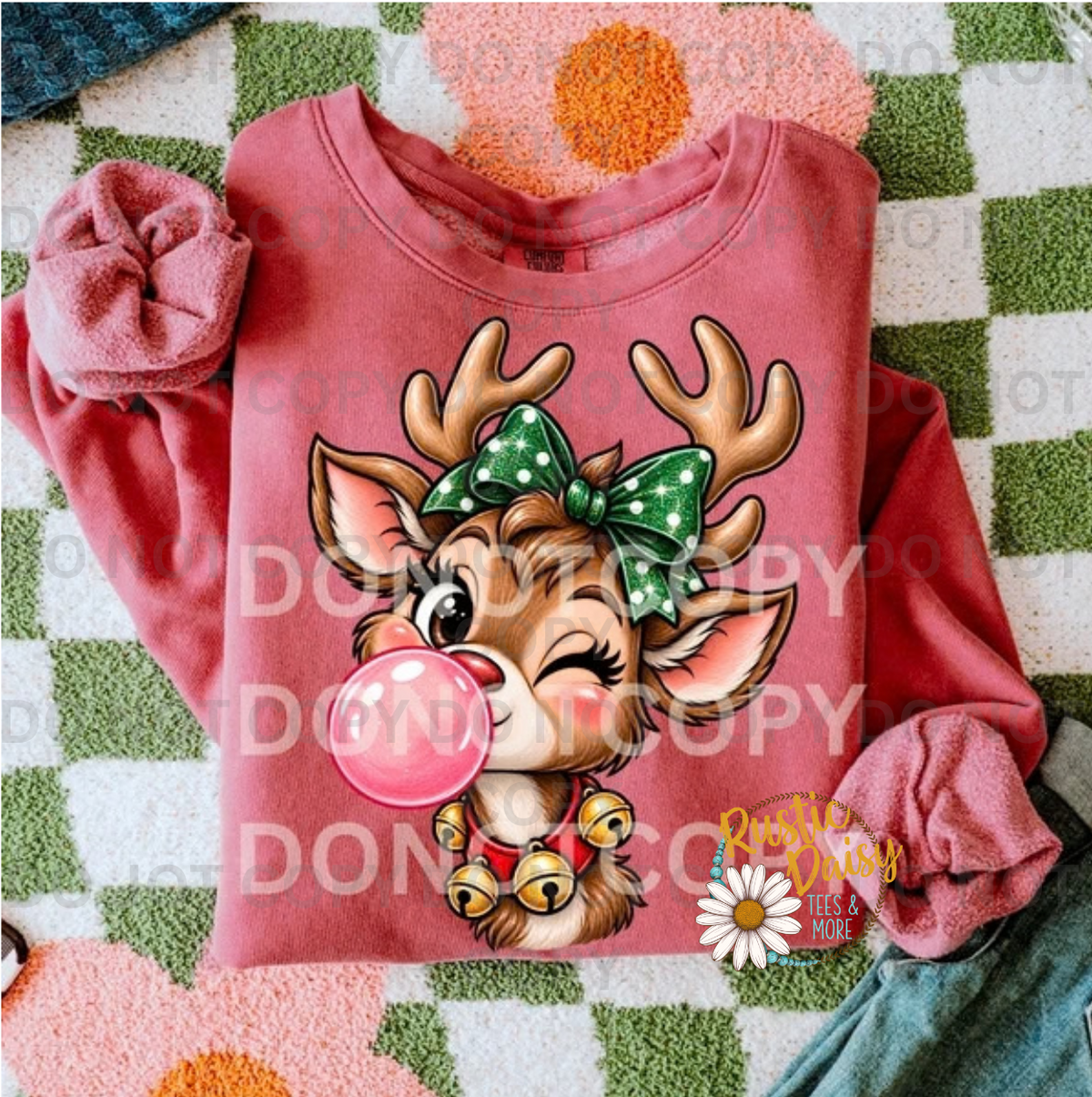Bubblegum Reindeer Girl
