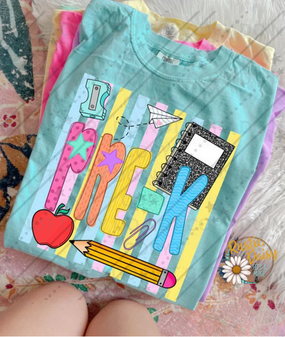 Colorful Stripes Grades Pre K - 6
