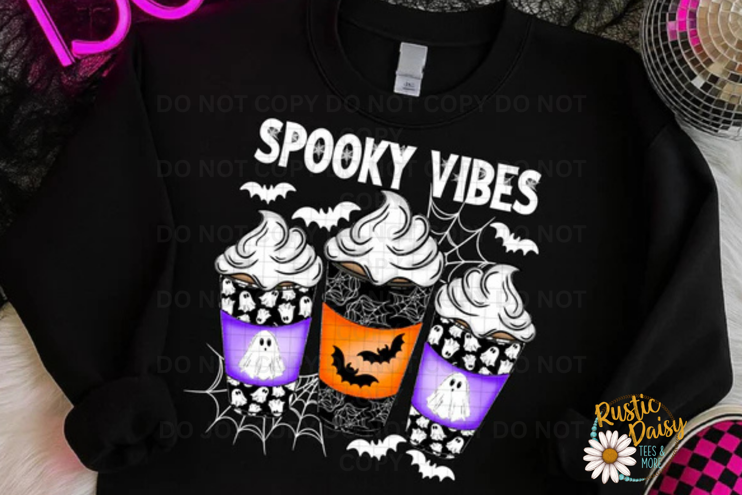 Spooky Vibes Coffee Trio (White)