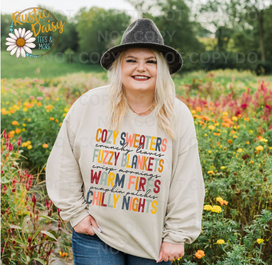 Cozy Sweaters Crisp Mornings