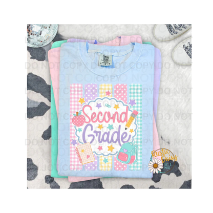 Preppy Stripes Grades Pre K - 5th