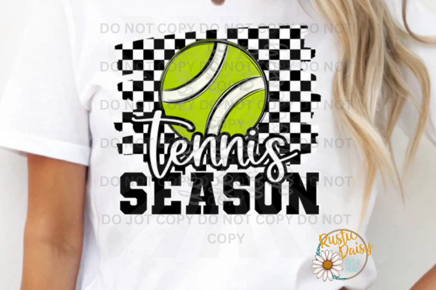 Tennis Season Checkered