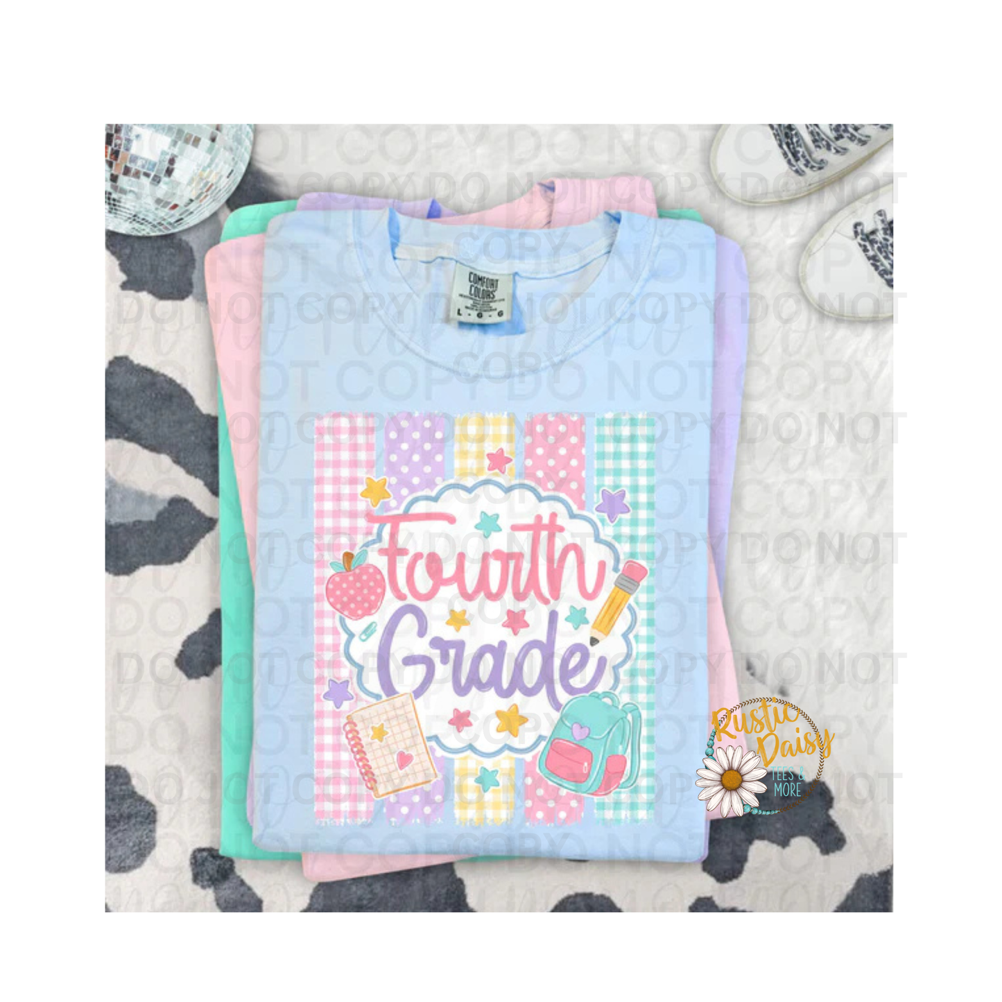 Preppy Stripes Grades Pre K - 5th