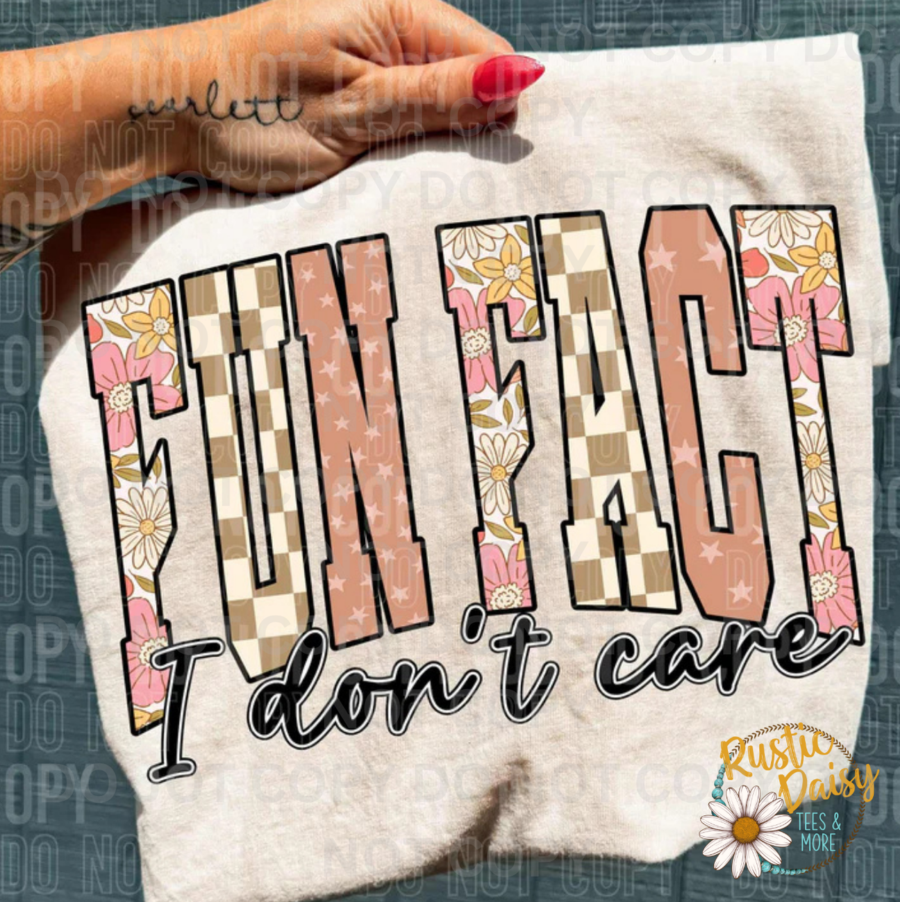 Fun Fact I Don't Care