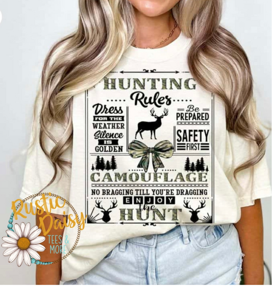 Hunting Rules Collage