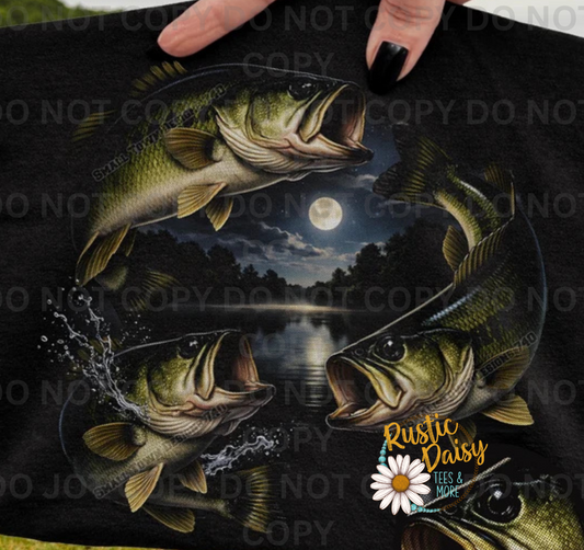 Bass Halftone Moon