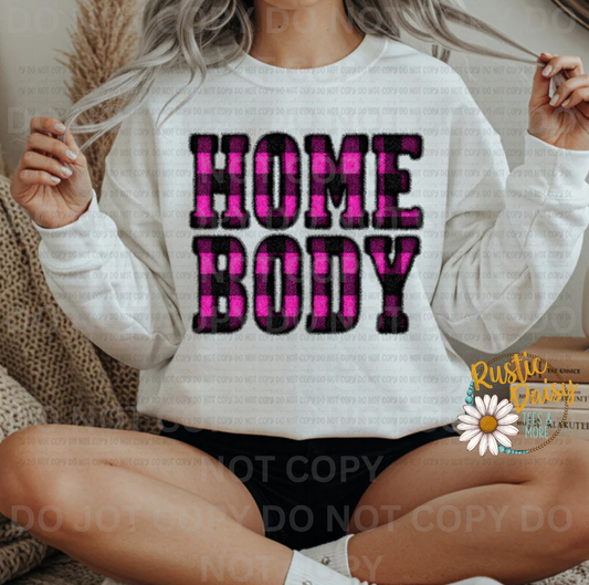 Homebody Pink Plaid