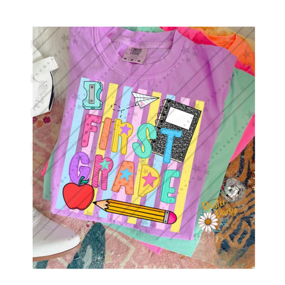 Colorful Stripes Grades Pre K - 6