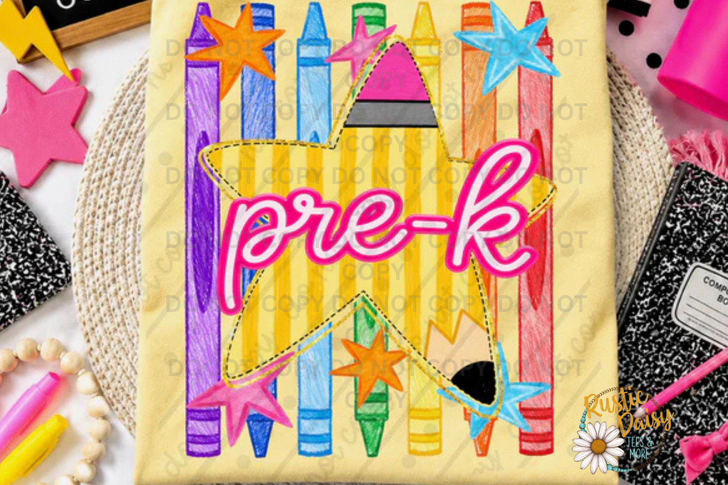 Crayons & Star (Pre-K-4th)