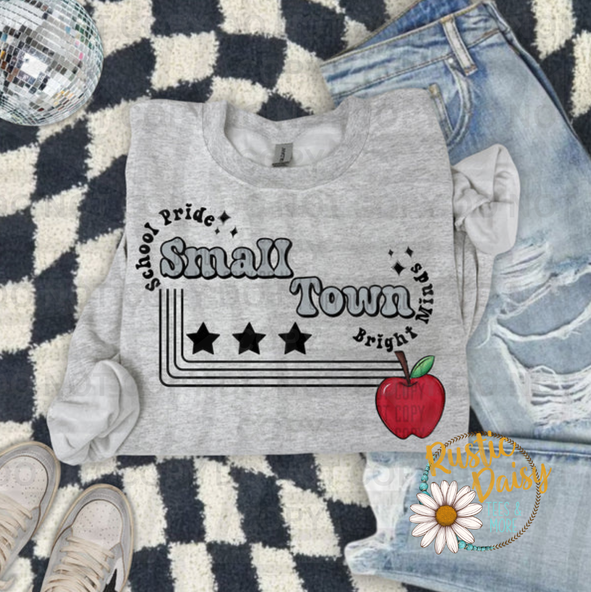 Gray: School Pride Small Town Bright Minds