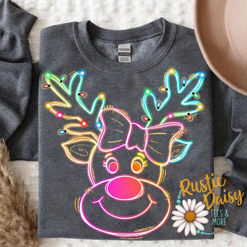 Reindeer Rainbow Lights