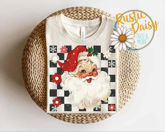Santa Checkered